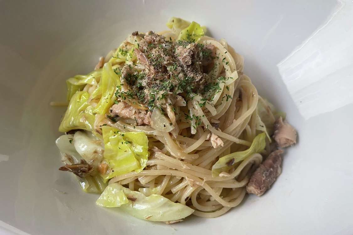 鯖缶で作る 鯖とキャベツのパスタ レシピ 作り方 By 男子高校生ぱぱみ クックパッド 簡単おいしいみんなのレシピが379万品