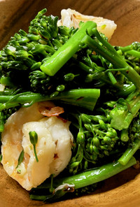 Broccoli and Shrimp 