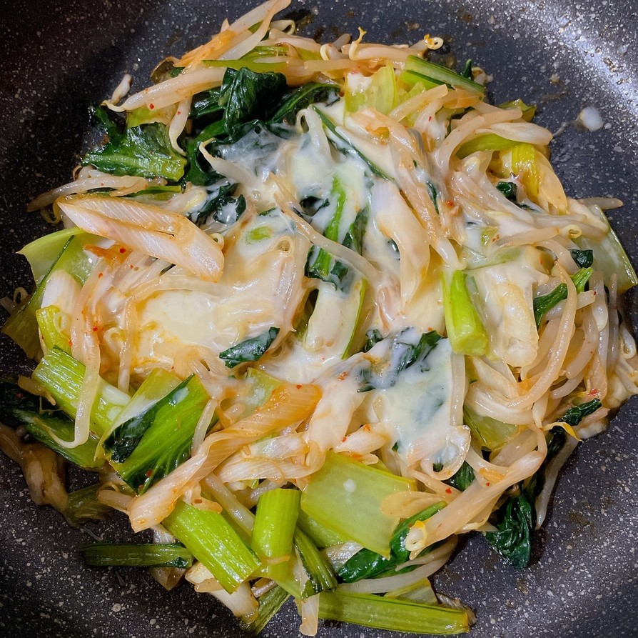 韓国風野菜炒めの画像