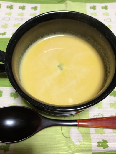 日本カボチャのスープの写真