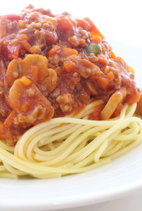 ミートスパゲティ（トマト給食）
