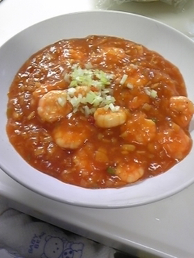家庭の調味料でカンタン★エビチリ