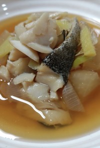 鱈と、大根の生姜煮