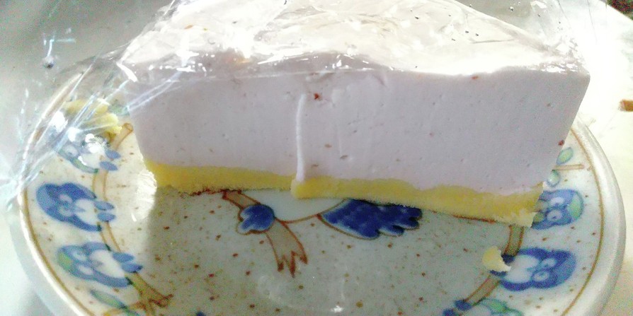 フルーテェで作るレアチーズケーキの画像