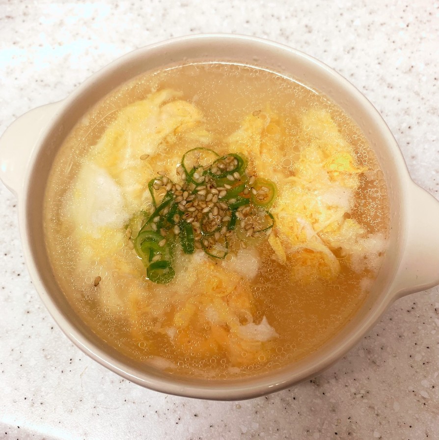 レシピ投稿祭♡時短すぎるたまごスープ♡の画像