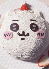 ちいかわサンタのドームケーキ♡ズコット