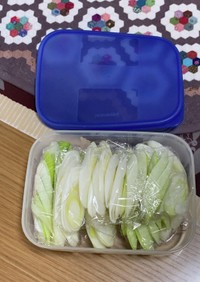 長葱の冷凍保存方法〜(o˘◡˘o)♡