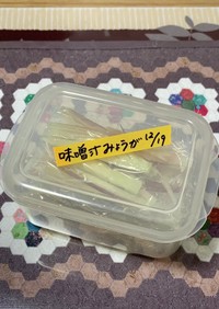 ミョウガの冷凍保存方法〜(o˘◡˘o)♡