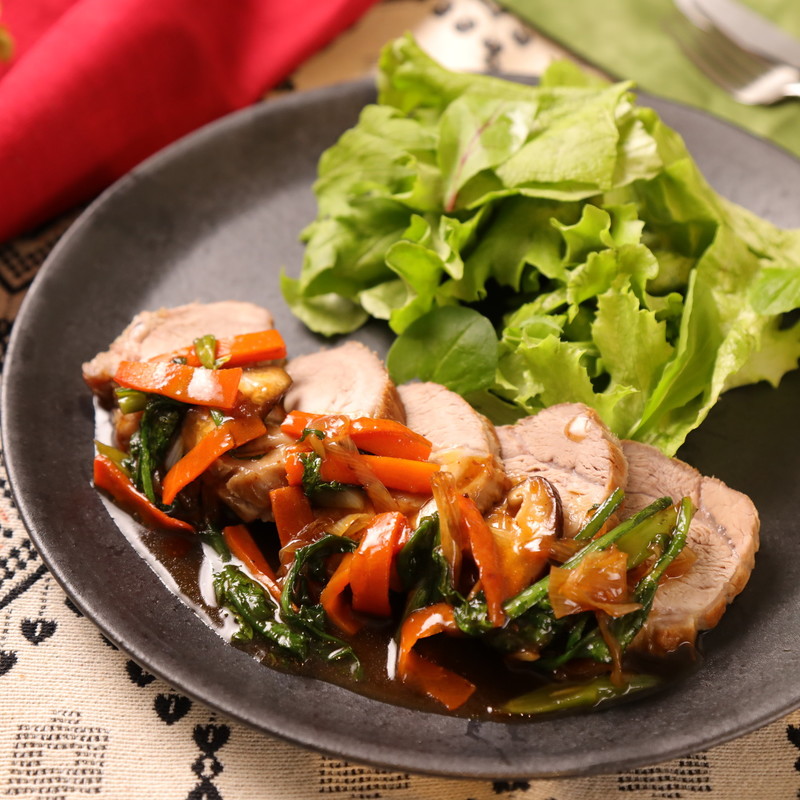 豚肩肉のじっくりローストレシピ