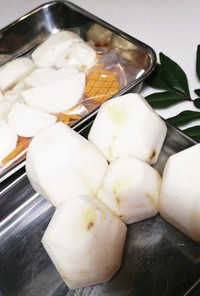里芋の下処理&六方むき&冷凍保存