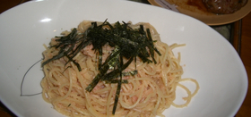 明太子パスタ
