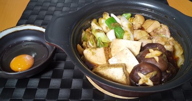 【美人レシピ】鶏のすき焼き 柚子胡椒風味の写真