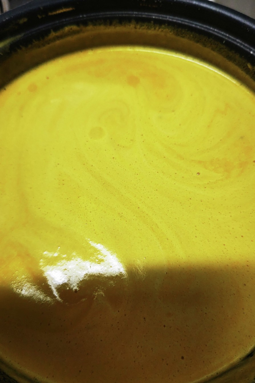 かぼちゃとコーンのスープの画像