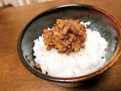 ソルガム肉味噌の写真