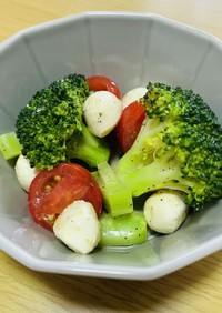 野菜ソムリエ　ブロッコリーのオイルサラダ
