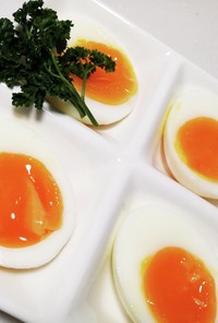 茹で卵の切り方　2種