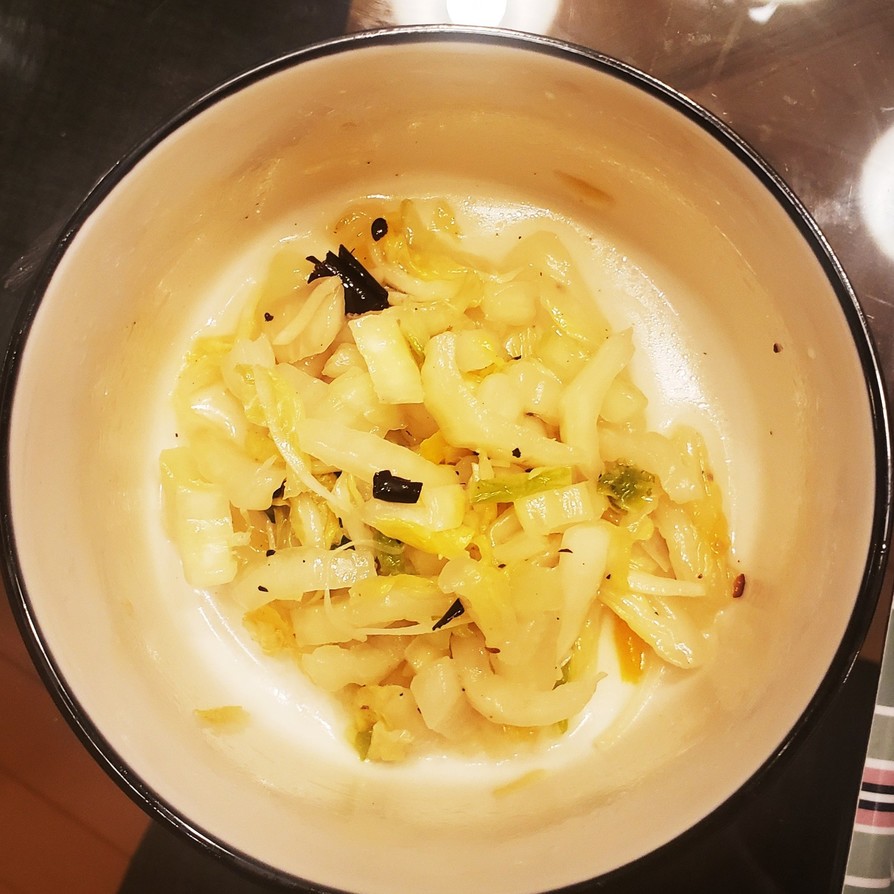 辣白菜（ラーパーツァイ）白菜の甘酢漬の画像