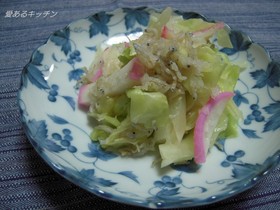 春キャベツとしらすの☆おろしあえ