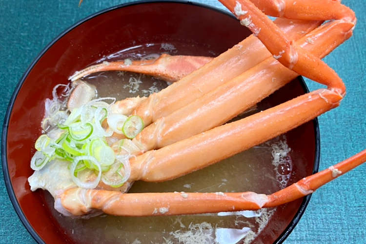 紅ずわいがにの 鉄砲汁 魚の駅生地 レシピ 作り方 By 魚の駅生地 クックパッド 簡単おいしいみんなのレシピが378万品