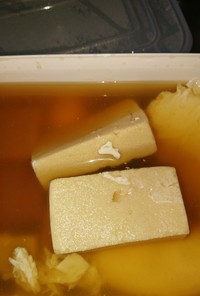 プルプル高野豆腐の煮込み