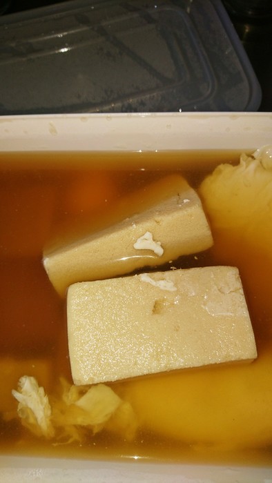 プルプル高野豆腐の煮込みの写真
