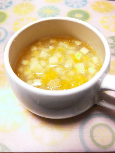 上海のお母さんのやさしい果物スープの写真