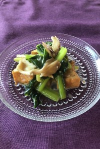 青菜のあんかけ炒め醤油×オイスターソース
