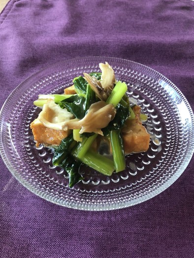 青菜のあんかけ炒め醤油×オイスターソースの写真