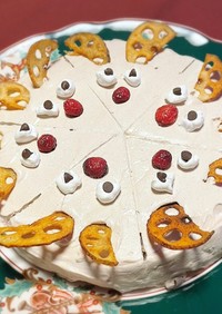 五郎島金時のクリスマスケーキ