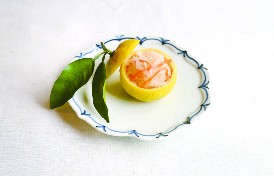 超簡単おせち！柚子香るはちみつ紅白なますの画像
