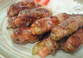くるくる豚肉ロール