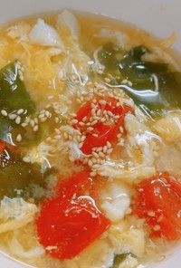 簡単ポカポカ中華スープ