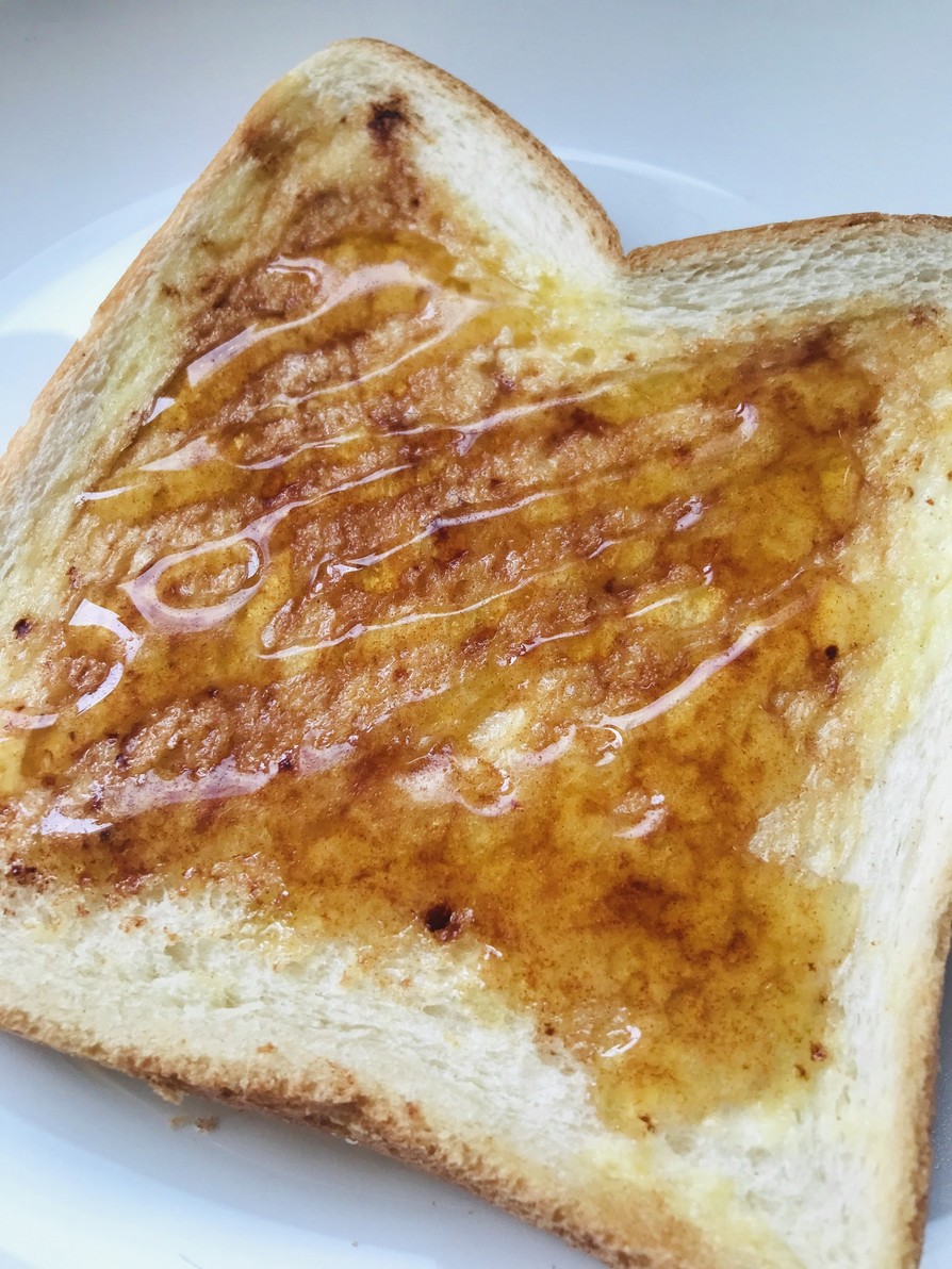 シナモン＆ハチミツバタートーストの画像