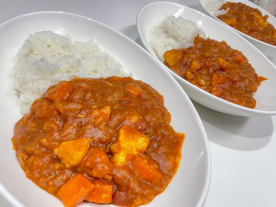 ホットクック♡トマト好き無水チキンカレーの画像