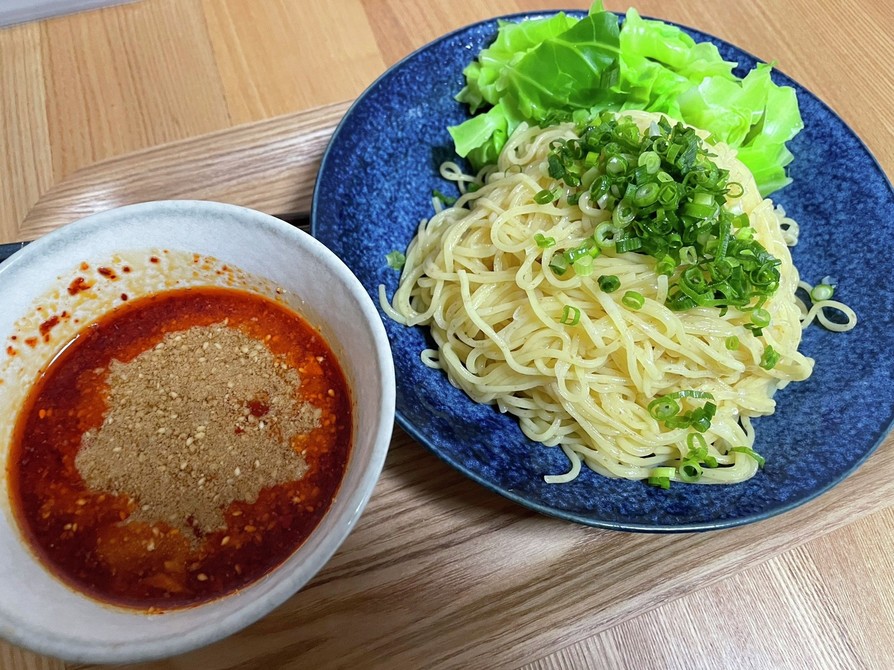 広島つけ麺(マルちゃん正麺冷し中華で！)の画像