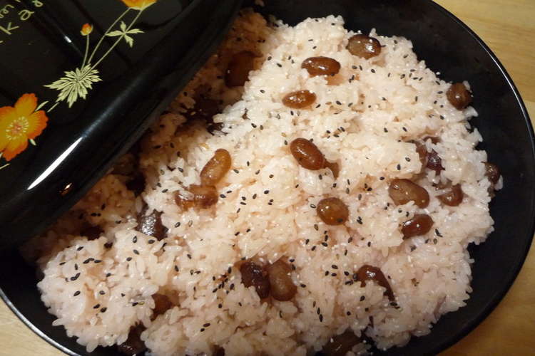 北海道 お祝いの甘納豆赤飯 レシピ 作り方 By りむゆらマンマ クックパッド 簡単おいしいみんなのレシピが355万品