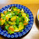 水菜と色々な柑橘サラダ生姜ドレッシング