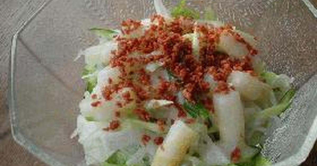 シーハーハーサラダ風 ホワイトアスパラサラダ レシピ 作り方 By 銀姐 クックパッド 簡単おいしいみんなのレシピが371万品