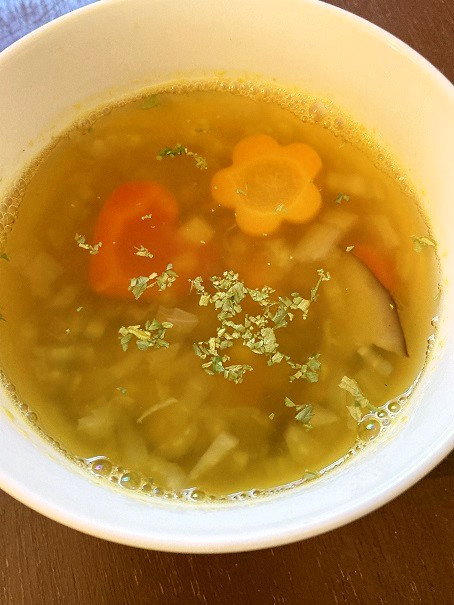 顆粒野菜だし　べジブロスで作る野菜スープの画像