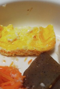 ダイエット中に★レンジで卵焼き