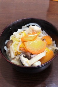 手作り　生姜味噌の鍋