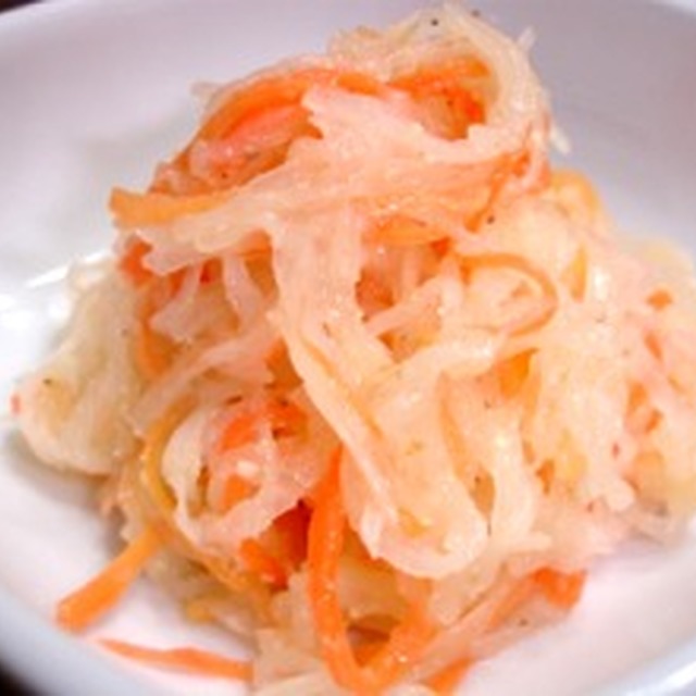 さっぱり濃厚 白味噌紅白なます レシピ 作り方 By Satosayo クックパッド 簡単おいしいみんなのレシピが350万品