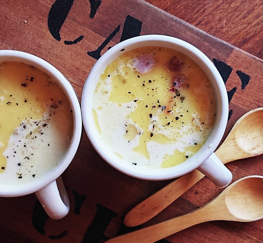 朝ご飯に♪じゃが芋ゴロゴロ★ミルクスープの画像