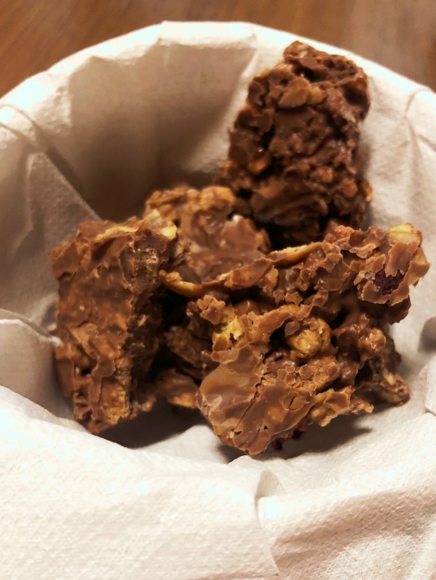 フルートループシリアルバーのレシピ