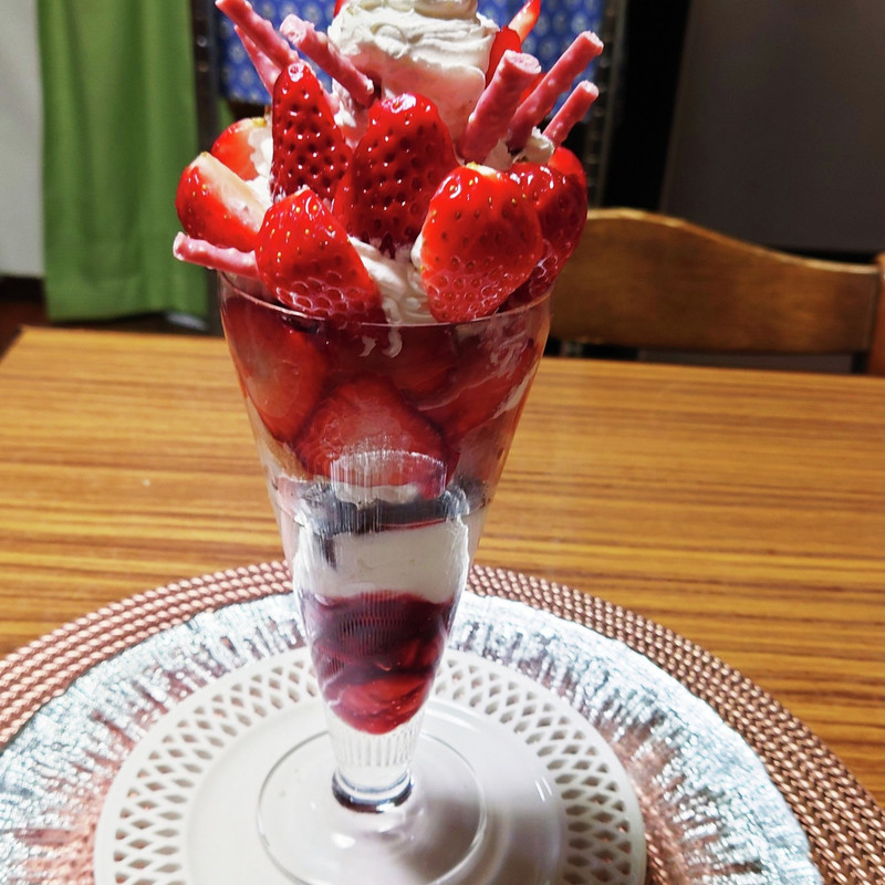 ギリシャヨーグルトパフェのレシピ