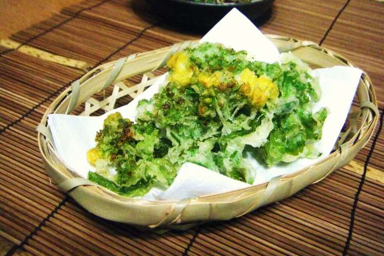 菜の花はてんぷらに レシピ 作り方 By Emmania クックパッド 簡単おいしいみんなのレシピが370万品