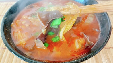 本格麻辣湯(マーラータン)風春雨麺の写真