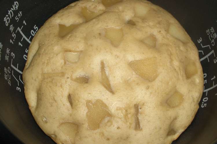 炊飯器で簡単 米粉のバナナ りんごケーキ レシピ 作り方 By けんはるママちゃん クックパッド 簡単おいしいみんなのレシピが349万品