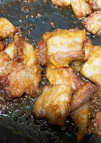 簡単&時短　カロリーオフ　豚肉の味噌炒め