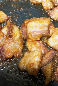 簡単&時短　カロリーオフ　豚肉の味噌炒め